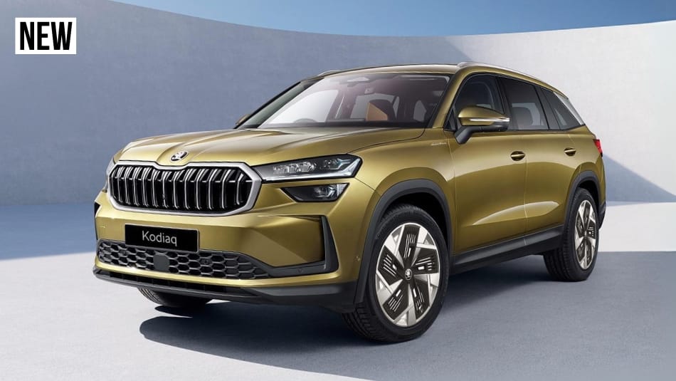 Skoda Kodiaq new front quarter